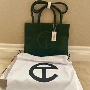 Telfar Medium Green Shopping Bag